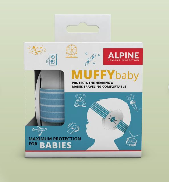 Наушники для детей MUFFY BABY (голубые), Alpine #1