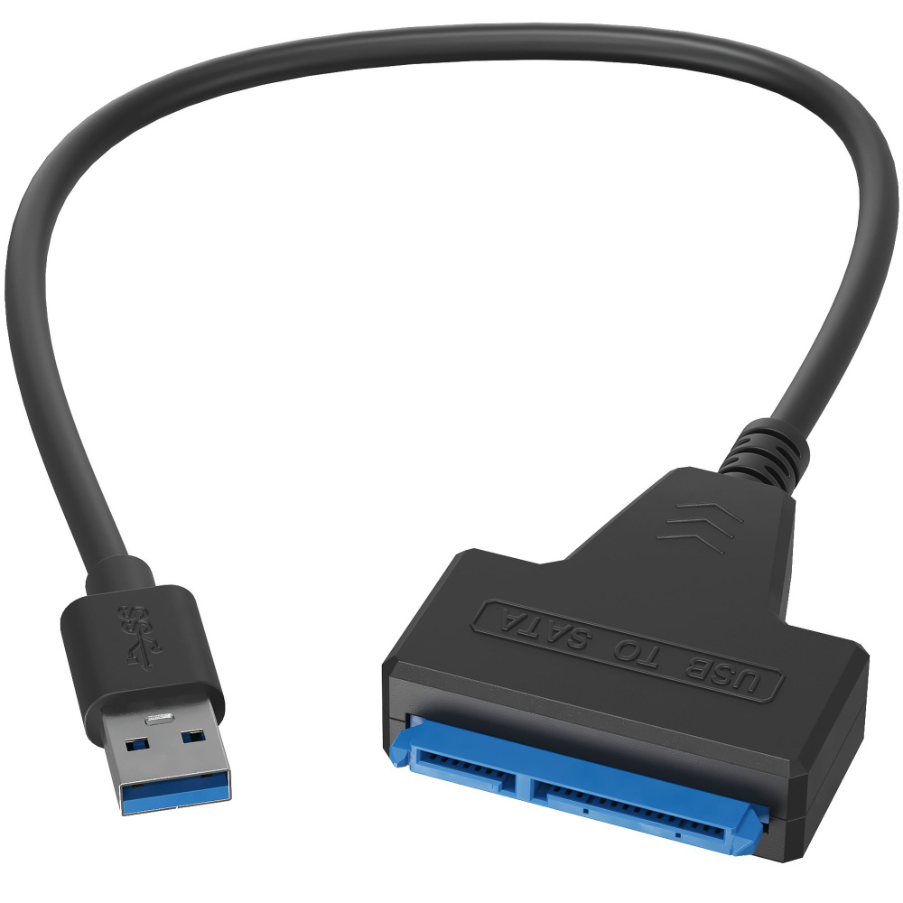 Адаптер кабель переходник SATA для жесткого диска HDD 2.5 SSD USB 3.0 ...