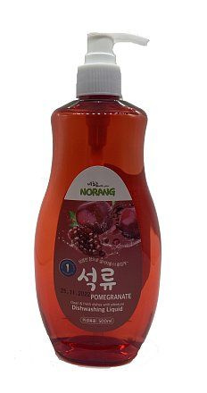 Norang Dishwashing Liquid Pomegranate Гель для мытья посуды Гранат, 500 мл #1