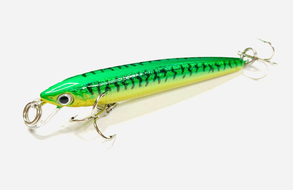 Воблер F196-GM Yo-Zuri Pins Minnow 50mm, 2г. (0.5-1м) #1