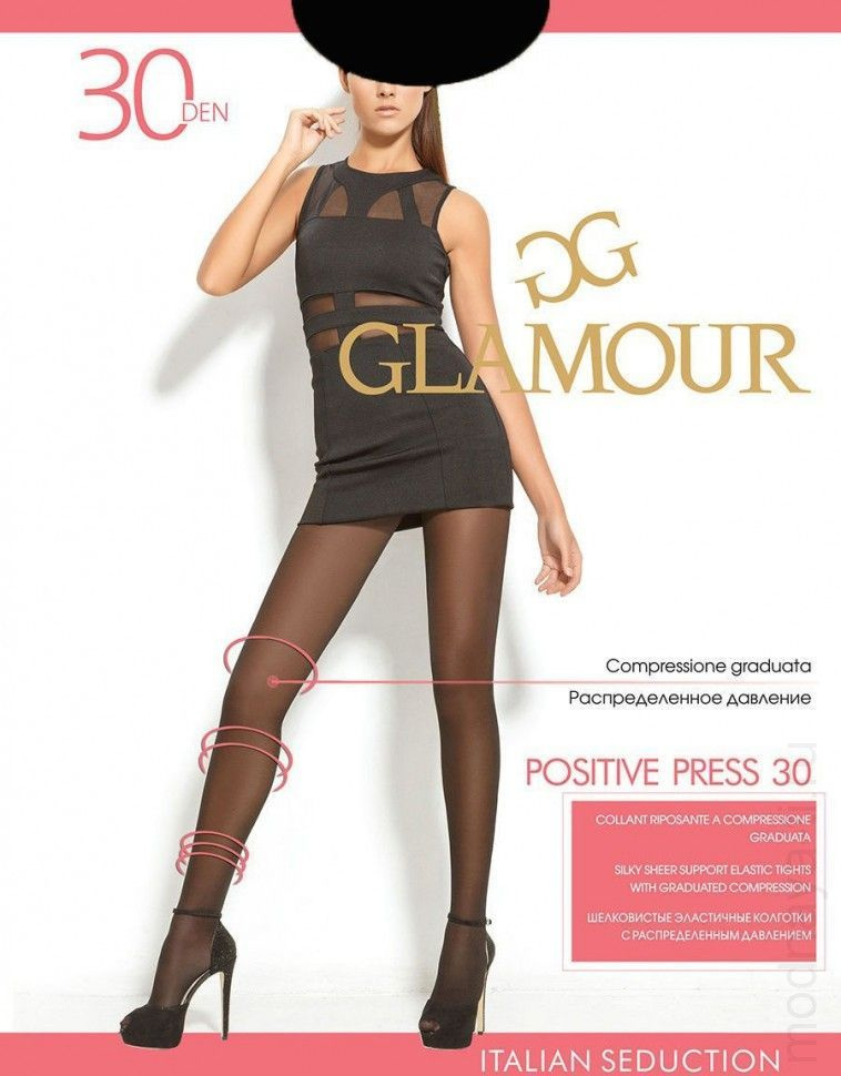 Колготки Glamour, 30 ден, 1 шт #1