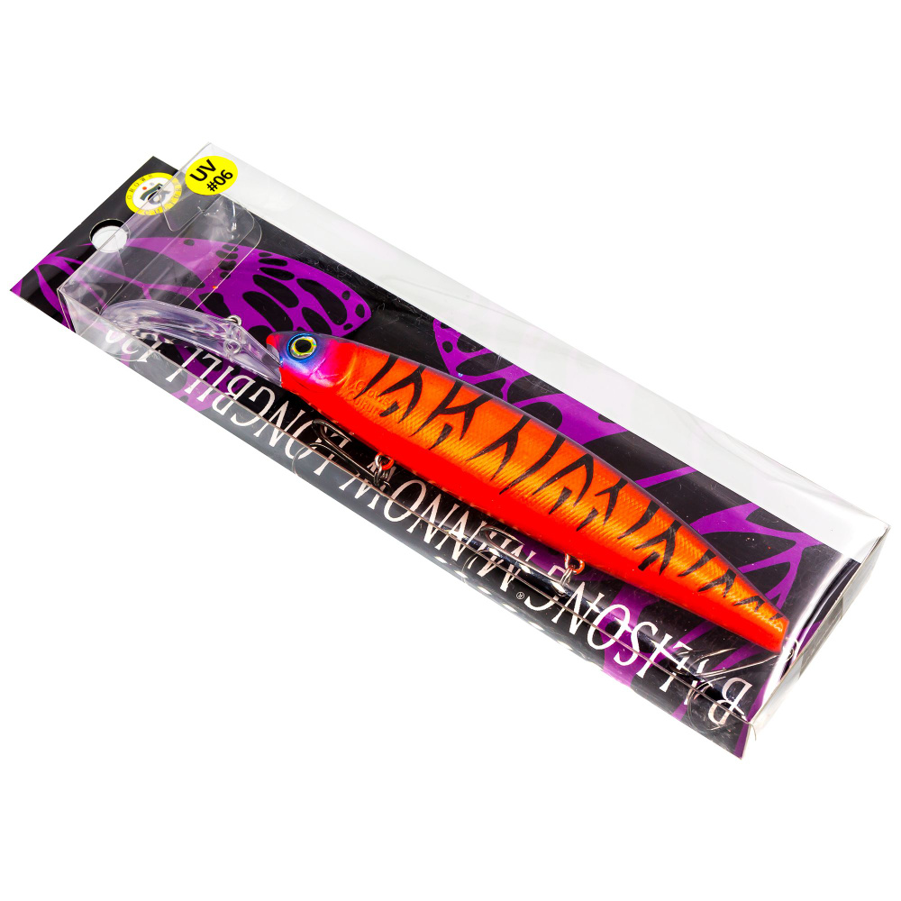 Воблер для рыбалки Grows Culture BALISONG MINNOW LONGBILL 130SF UV#06, 130 мм, 26.5 гр, медленно всплывающий, #1