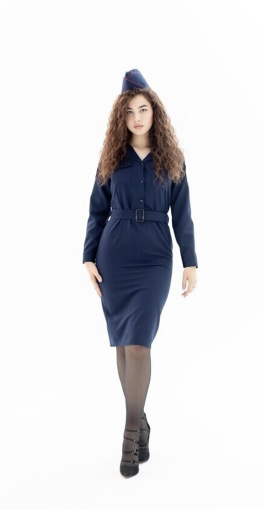 Платье УФСИН с длинным рукавом - купить с доставкой по выгодным ценам в интернет-магазине OZON (994109953)