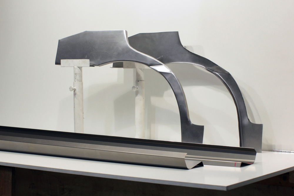 Кузовные ремонтные задние арки и пороги (комплект) для Kia Rio 1 седан ...