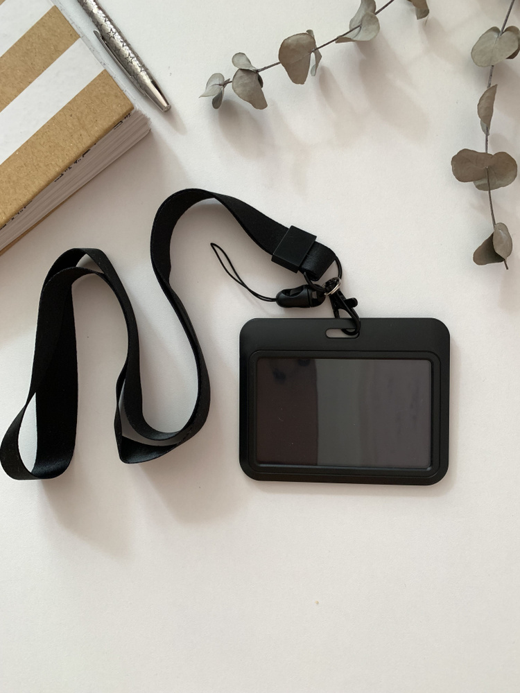 Держатель для бейджа, пропуска или карточки с лентой - купить с ...