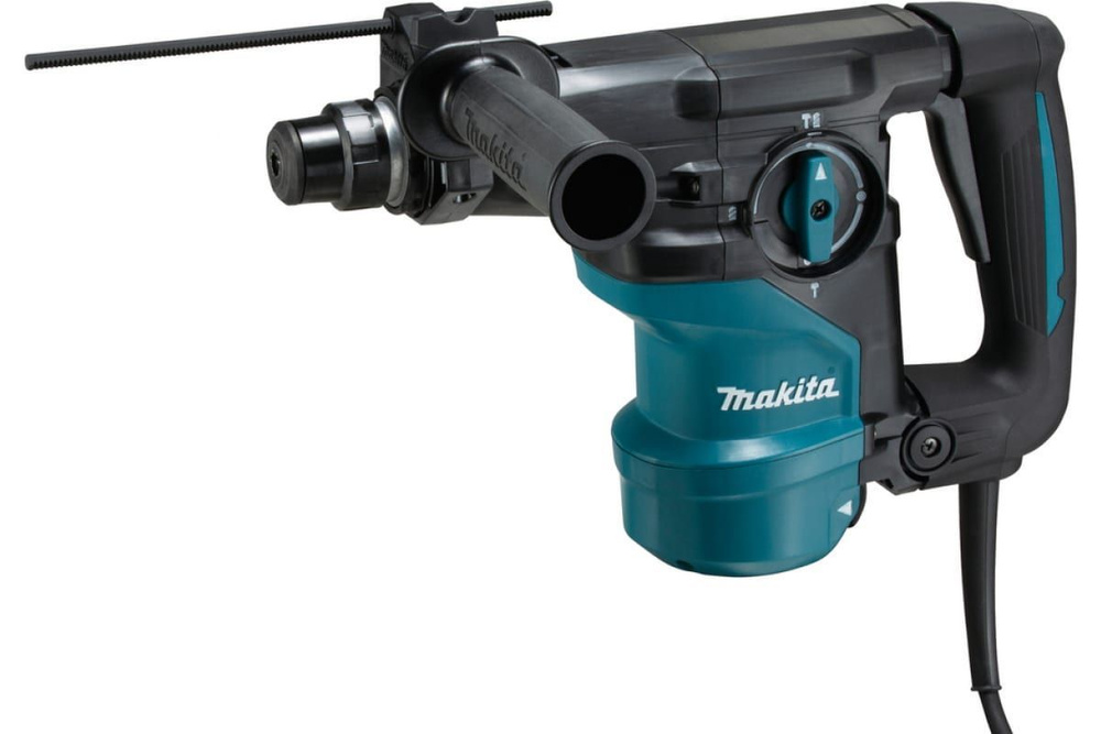 Перфоратор MAKITA HR3001CJ SDS-plus,1050Вт,3реж,30мм,3,9Дж,антивибр.ручка,поддержка обор,Makpac  #1