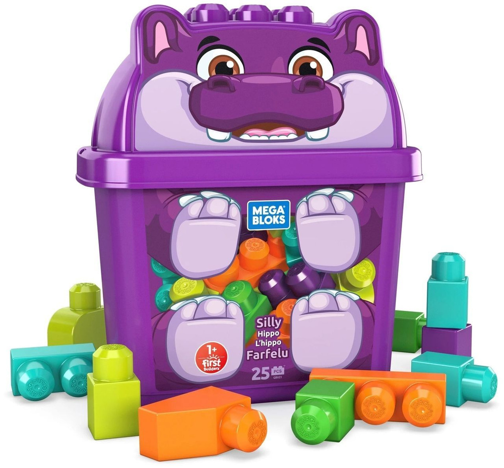 Mattel Конструктор Mega Bloks Животные купить с доставкой по