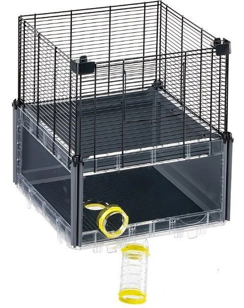 Ferplast Дополнительный модуль для клетки Multipla Hamster, на крышу, 37,5х37,5х41 см  #1