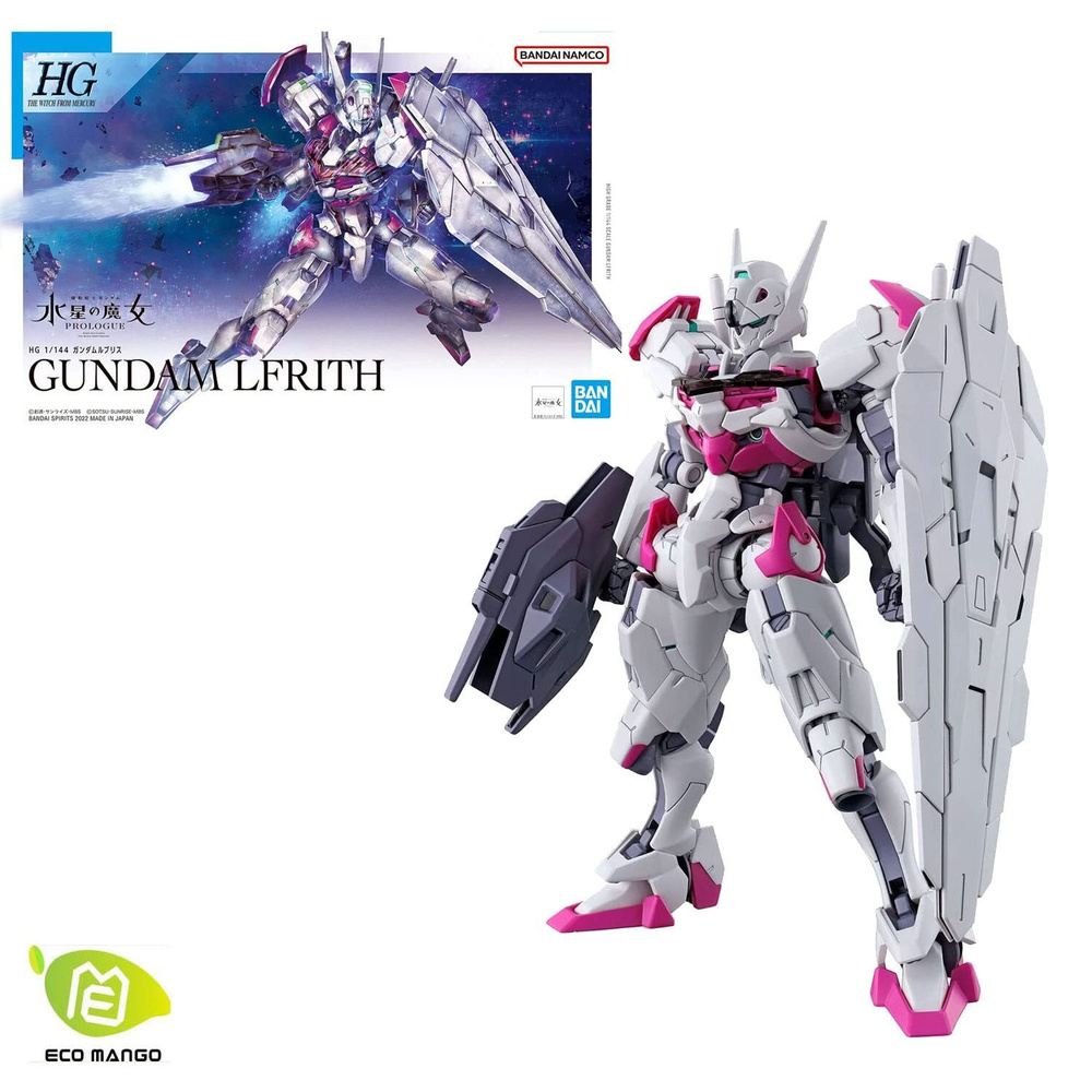 Фигурка Bandai HG Ведьма Меркурия Gundam Lfrith, Масштаб 1/144, высота 15 см  #1