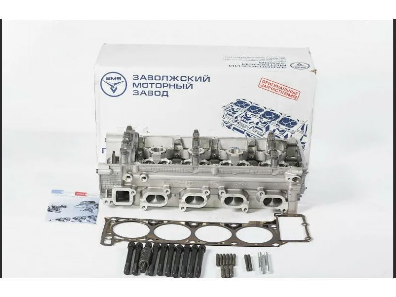 Головка блока (ГБЦ) в сборе УАЗ ЗМЗ 409051 ZMZ-PRO (Евро 5, с 2019 г.в ...