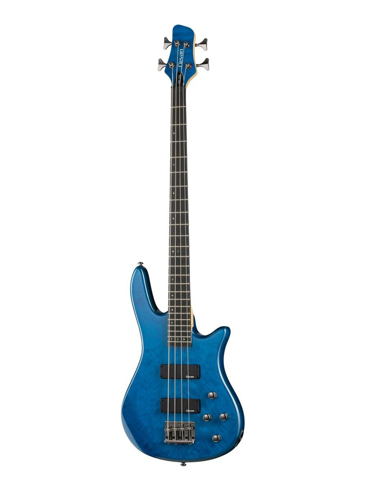 Бас-гитара (2 HB), Trans Ocean Blue, Clevan #1