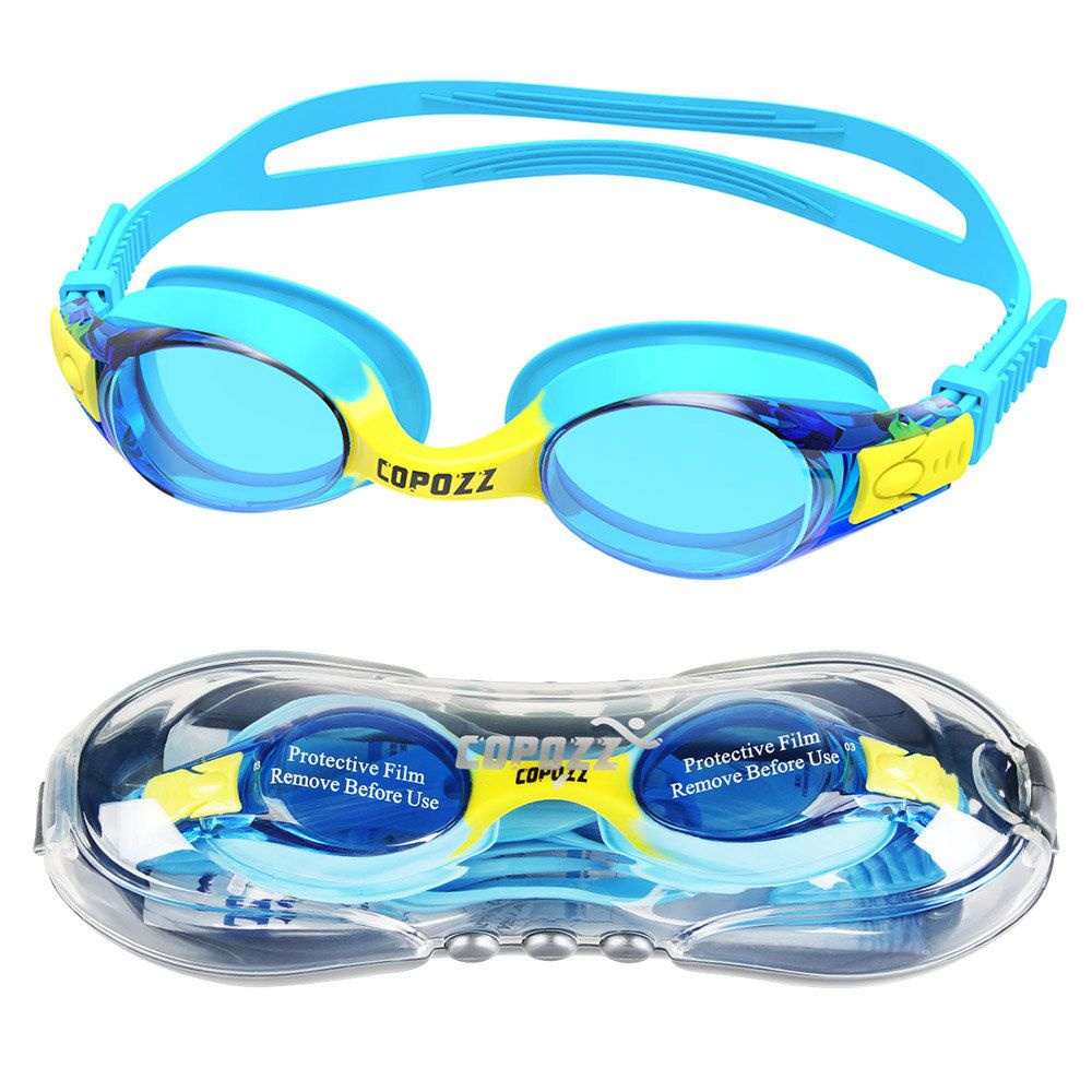 Подводные очки для плавания copozz водонепроницаемые противотуманные уф .