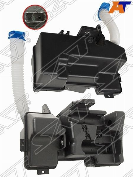 Бачок омывателя Volkswagen Tiguan 06-17 (Под омыватели фар/ С горловиной)