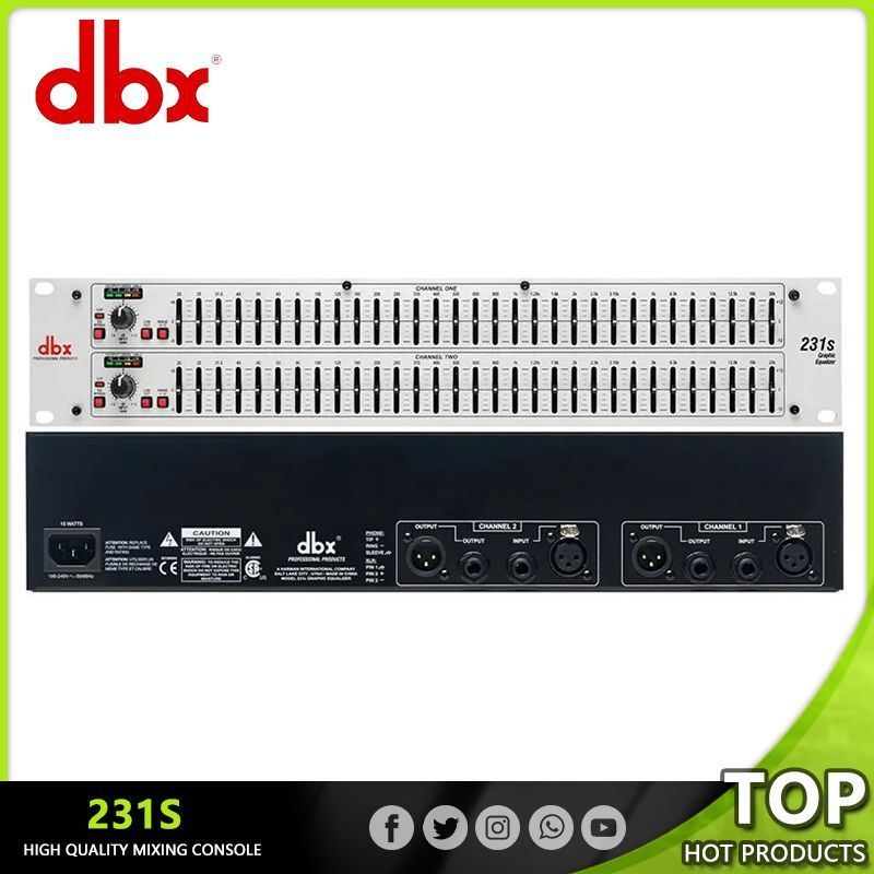 dbx Эквалайзер DBX231S...., белый - купить с доставкой по выгодным ...