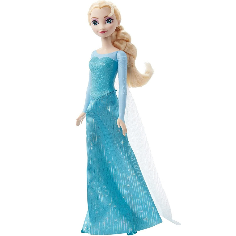 Кукла Холодное сердце Дисней, кукла для девочки Эльза Disney Frozen,  игрушка Mattel HLW47