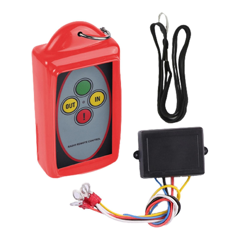 Лебедка автомобильная Лебедка Пульт дистанционного управления 14 см х ...