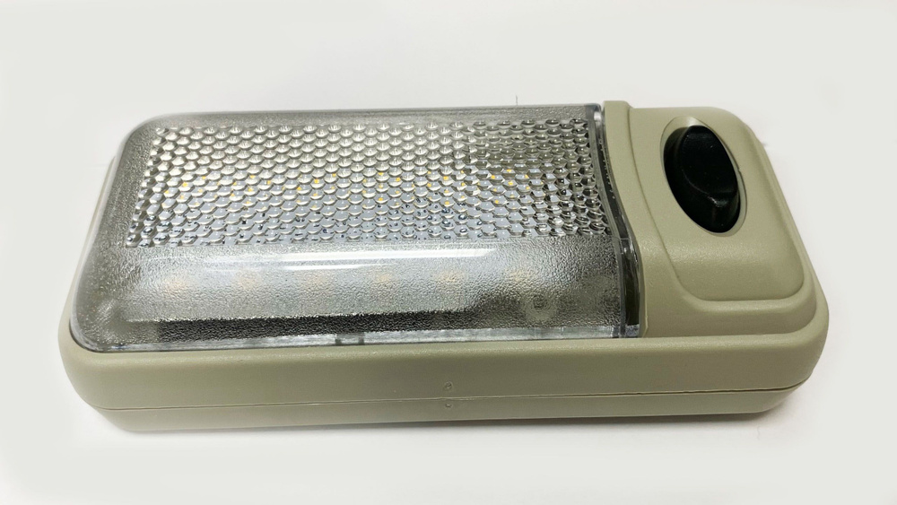 Светодиодный плафон освещения салона с кнопкой для ВАЗ 2113-2115, 2110-2112, 2108-21099