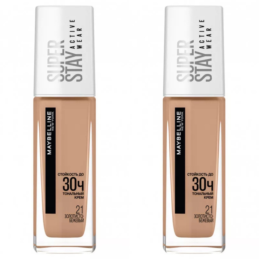 Maybelline New York Тональный крем Super Stay Active Wear 30h, стойкий ...