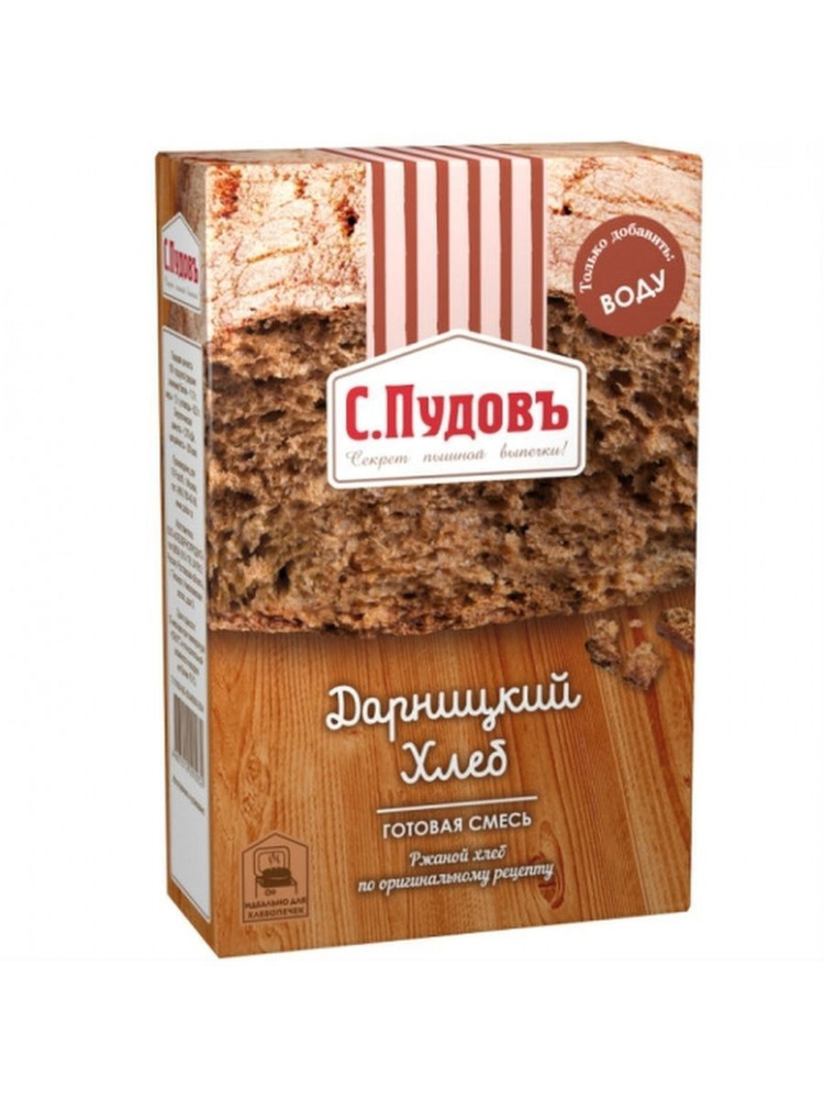 Смесь для выпечки хлеба Дарницкий хлеб 500 гр., С.Пудовъ - купить с ...