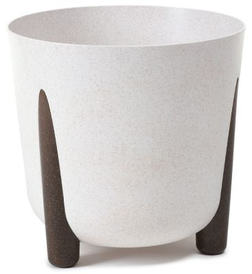 Кашпо для цветов на ножках 8 л пластик купить на OZON по низкой цене ...