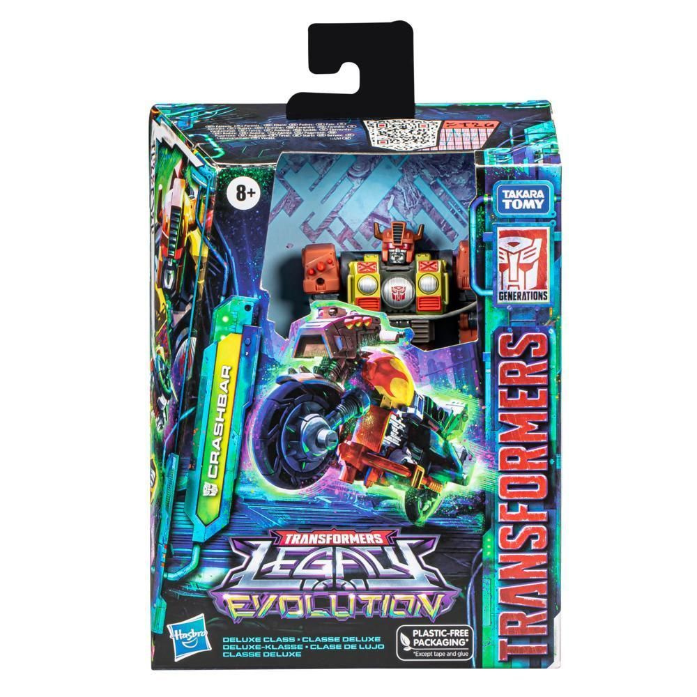 Трансформеры игрушки Hasbro Transformers Legacy Evolution Deluxe Class Crashbar (14cm) F7195  #1