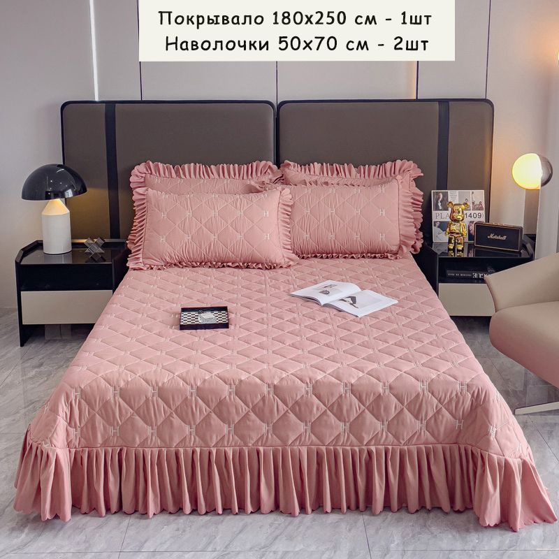 Покрывало с наволочками, Хлопок с размерами: 250 x 180 см  #1