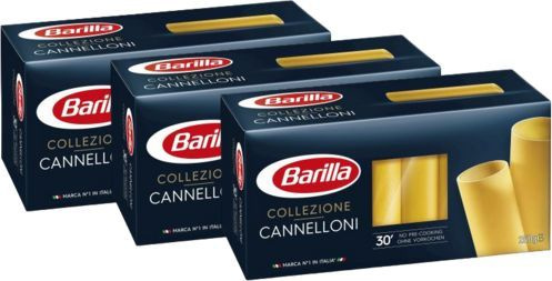 Макаронные изделия Barilla Cannelloni из твердых сортов пшеницы, комплект: 3 упаковки по 250 г  #1