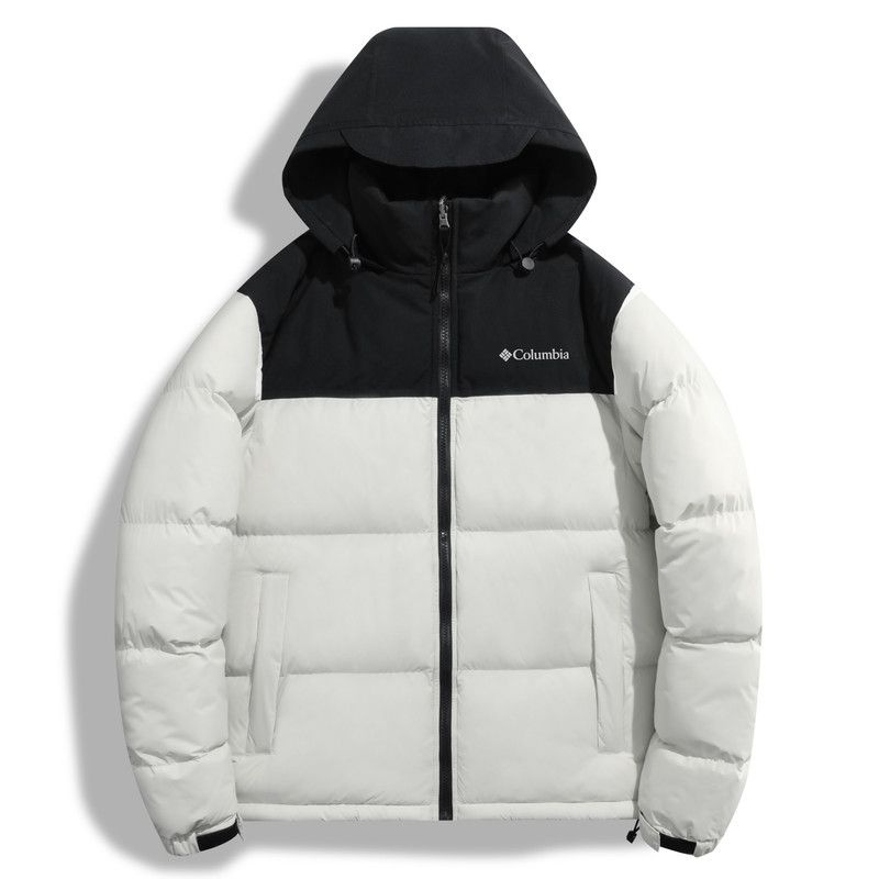 Columbia hooded cheap down jacket