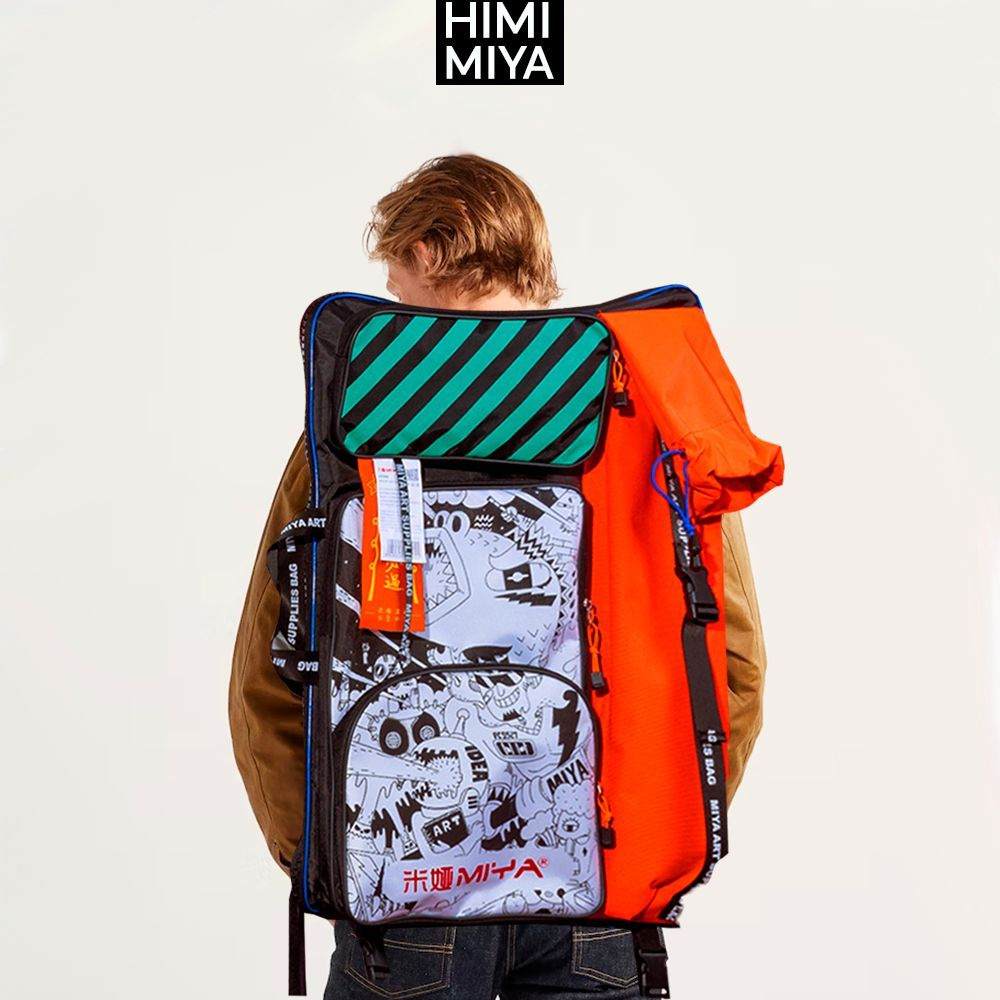 Сумка-рюкзак формата А2 для художника HIMI MIYA, папка под бумагу ...