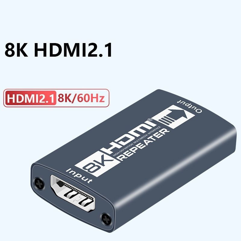 Усилитель сигнала HDMI на 30 метров, 8К 60Грц v.2.1 -  с .