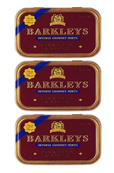 Леденцы Barkleys Mints Cinnamon & Apple / Леденцы Барклис Корица - Яблоко, 3 * 50 гр, Нидерланды  #1