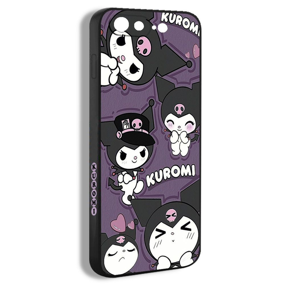 Чехол для смартфона Подходит для iPhone 7 Plus Хеллоу Китти hello Kitty  милый Куроми МелодиФиолетовый - купить с доставкой по выгодным ценам в  интернет-магазине OZON (1163357533)