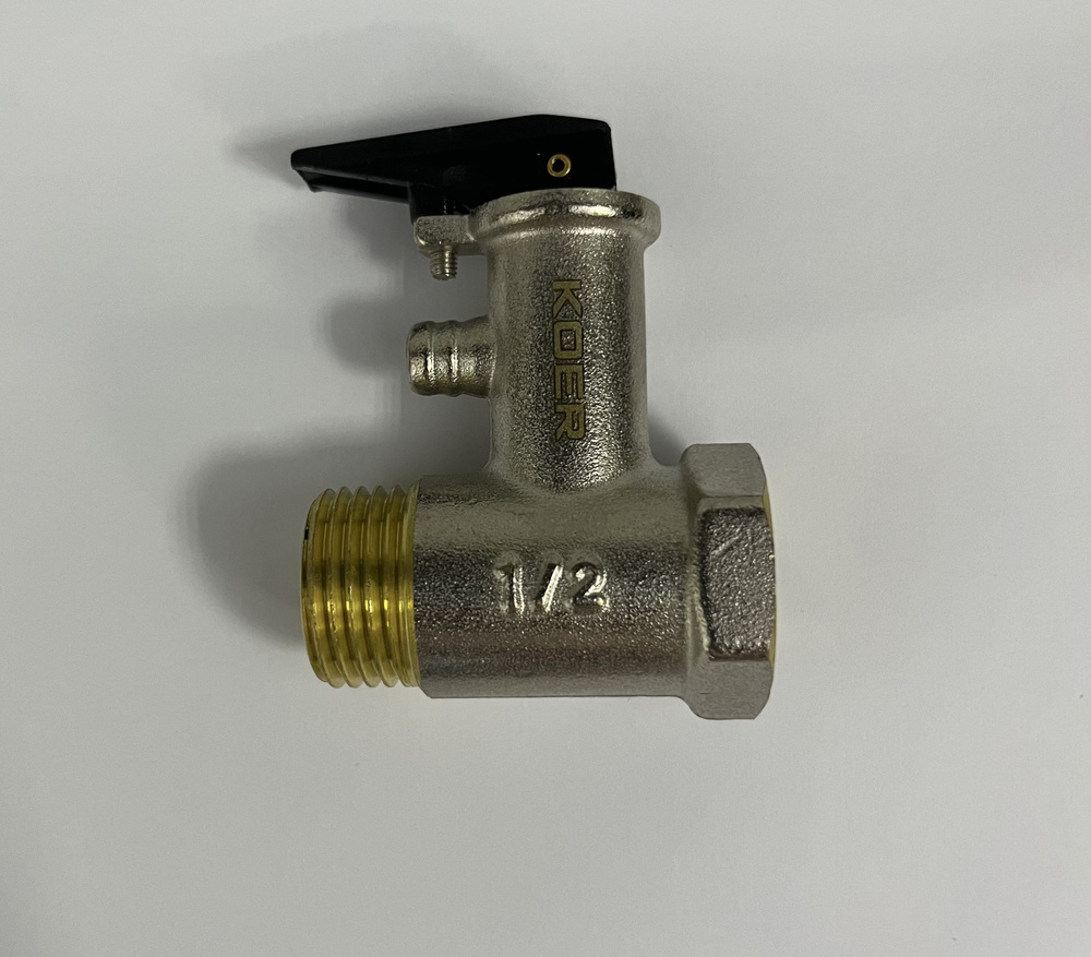 Предохранительный клапан для бойлера KOER KR.1046.K - 1/2" 6BAR (с ручкой) Чехия  #1