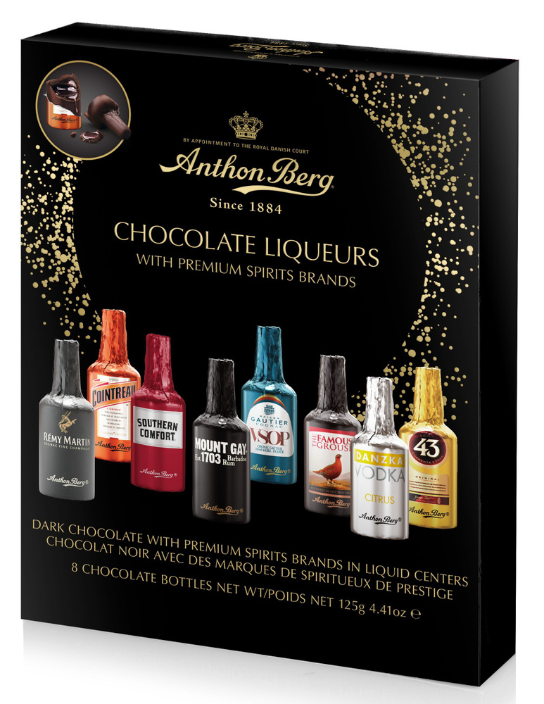 Конфеты шоколадные Anthon Berg Chocolate Liqueurs, 125 гр #1