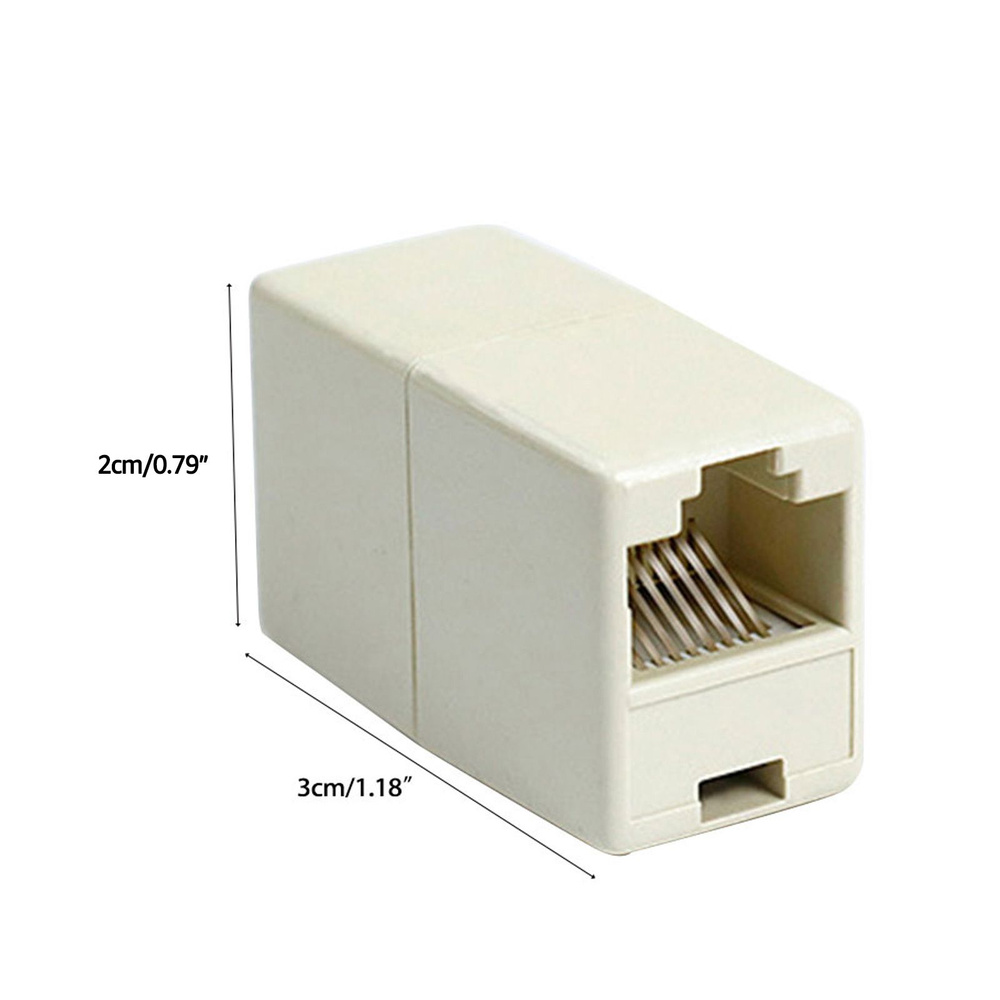 5 шт., разъемы RJ45 Cat5 8P8C, соединители для расширения ...