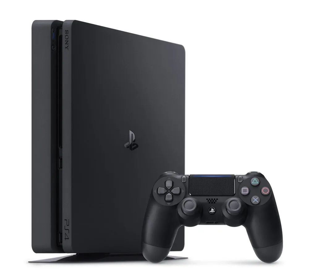 Игровая приставка Sony PlayStation 4 Slim 500 Gb (CUH-2216A) Black(черный цвет)  #1