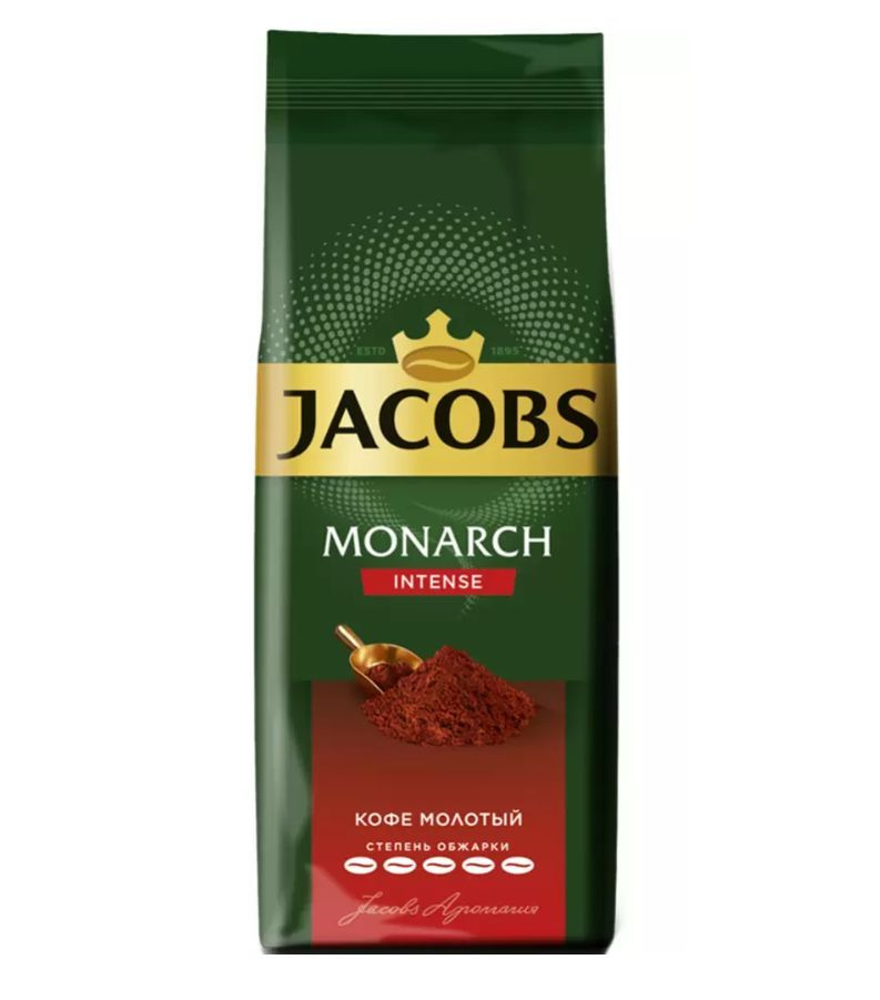 Молотый кофе Jacobs Monarch Intense 230г #1
