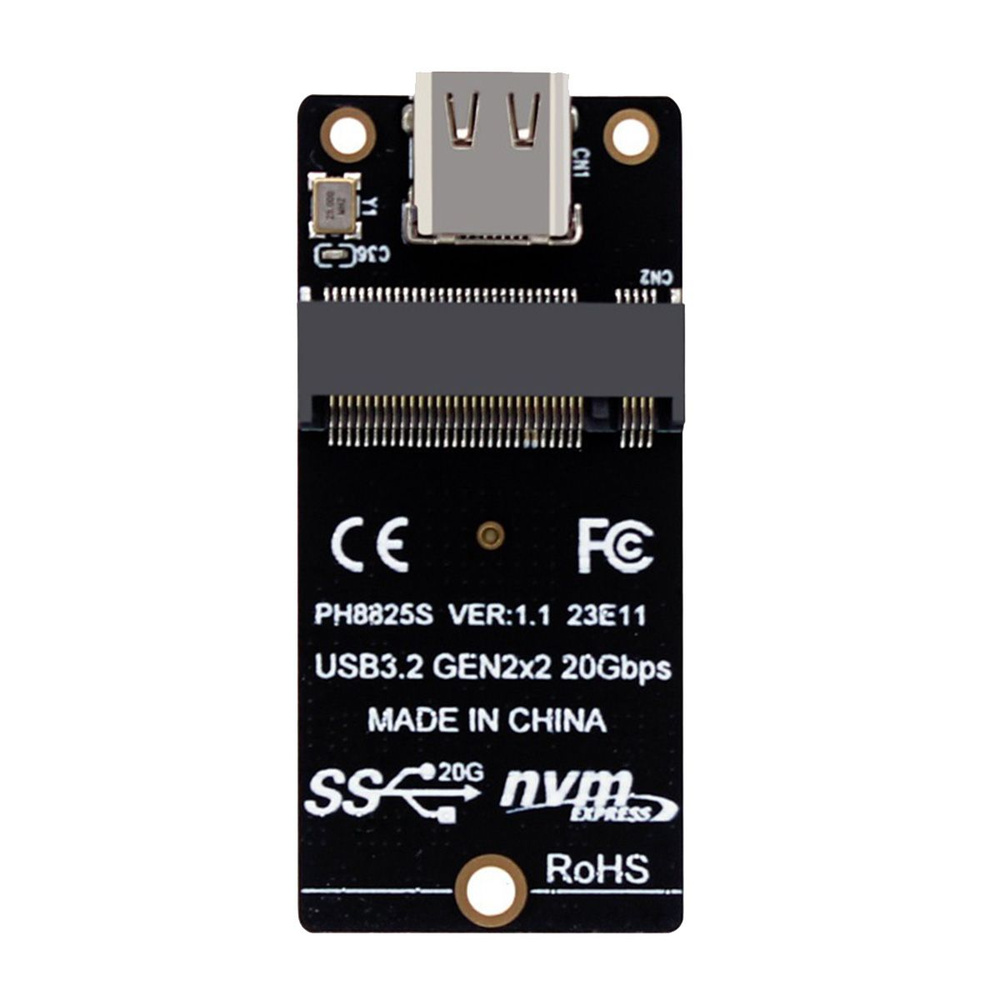 Переходник SSD M.2 на Type C ASM2364 Riser Board NVME - купить с ...
