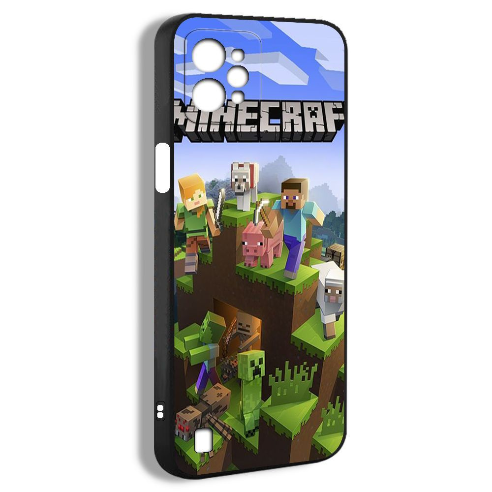 чехол для смартфона Подходит для Realme C31 4G Minecraft Майнркатф игры  Криппер ремесло создавать EDZ60 - купить с доставкой по выгодным ценам в  интернет-магазине OZON (1197711482)