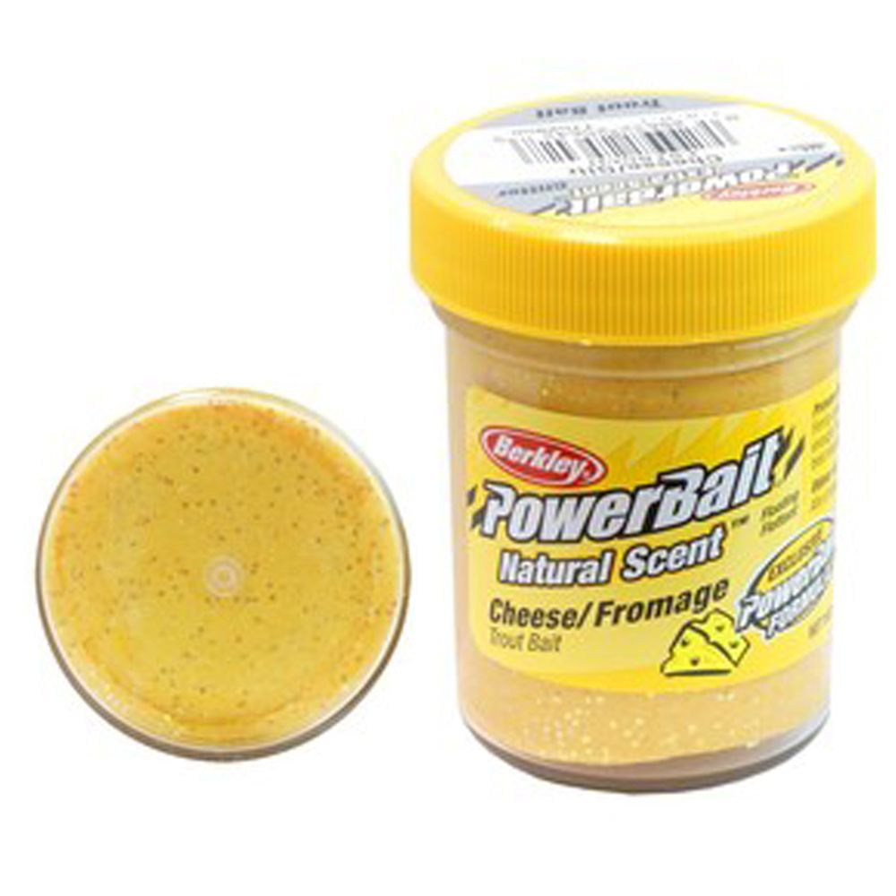 Паста форелевая Berkley PowerBait Natural Scent Cheese Glitter 50gr 1152856 #1