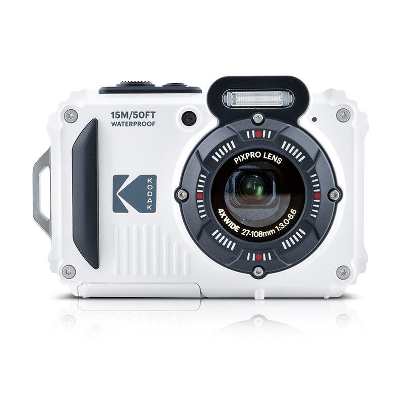Kodak Компактный фотоаппарат WPZ2 Red , белый  #1