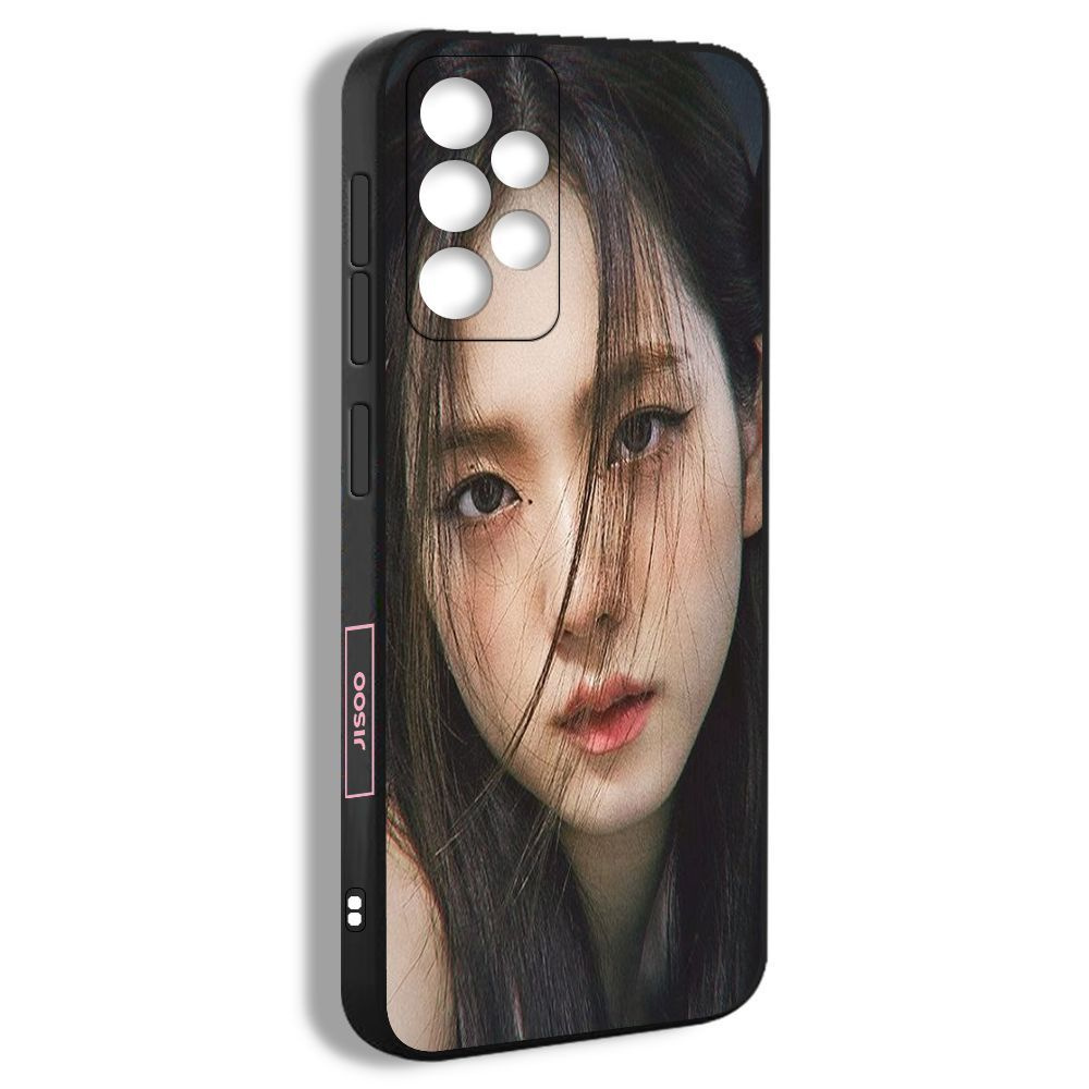 чехол для смартфона Подходит для Samsung Galaxy A33 5G BlackPink jisoo  Джису рисунок лица милой девушки MAJ48 - купить с доставкой по выгодным  ценам в интернет-магазине OZON (1214385660)