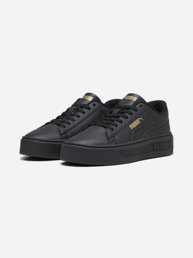 Puma smash deals platform l black