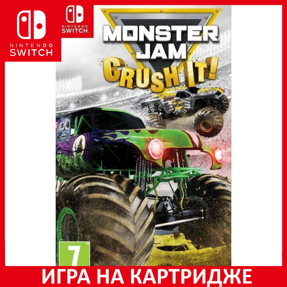 Игра Monster Jam Crush It! (Nintendo Switch, Английская версия)