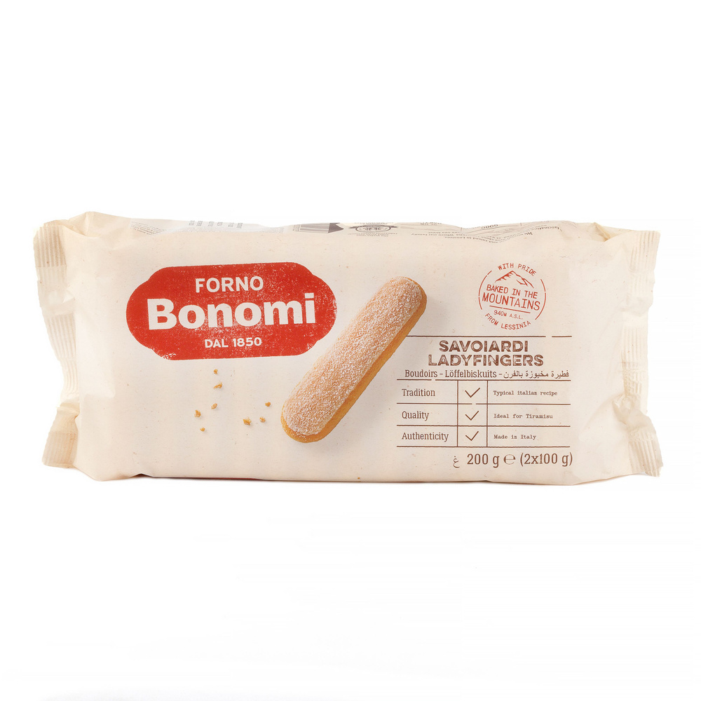 Печенье Forno Bonomi Савоярди сахарное, 200 г #1