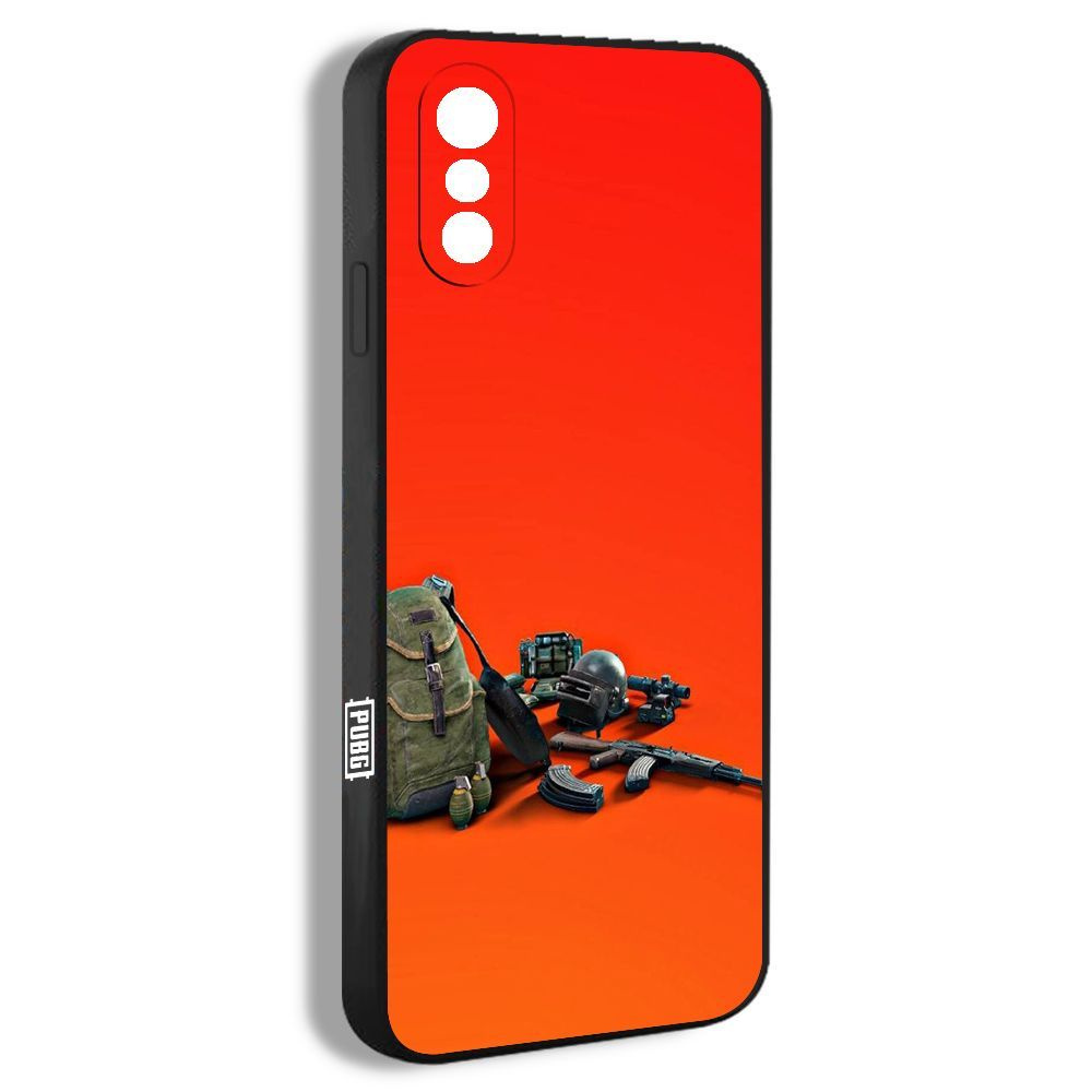 чехол для смартфона Подходит для iPhone X Оружие и амуниция PUBG UAU17 -  купить с доставкой по выгодным ценам в интернет-магазине OZON (1228294181)