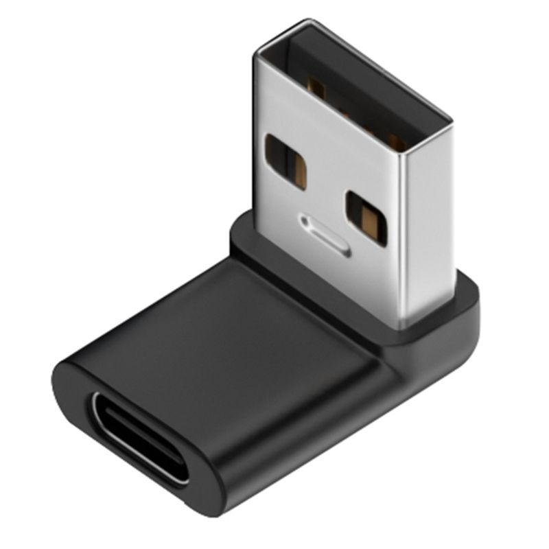 USB 3.0 "папа" на тип C "мама" 90 градусов прямоугольный удлинитель адаптер вверх-вниз разъем 10 Гбит/с #1