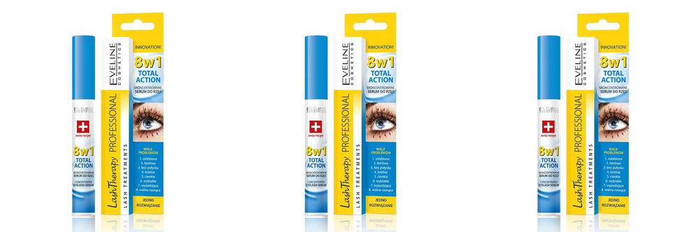 Eveline Концентрированная сыворотка для ресниц Cosmetics lash therapy 8 ...