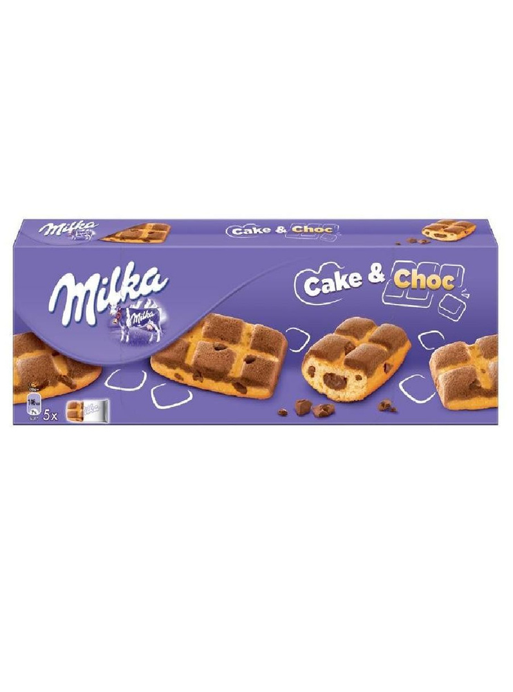 Бисквит Milka Cake & Choc 175гр #1