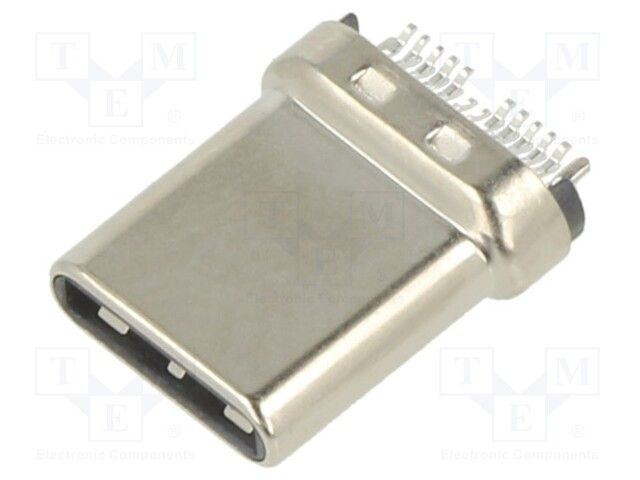 Разъем, 105444-0001 Molex Right Angle, SMT, Plug Type C 3.1 USB ...
